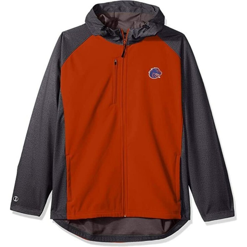 OURAY SPORTSWEAR - Women's NCAA Boise State Full Zip Jacket,‎ Orange, Small, NWT